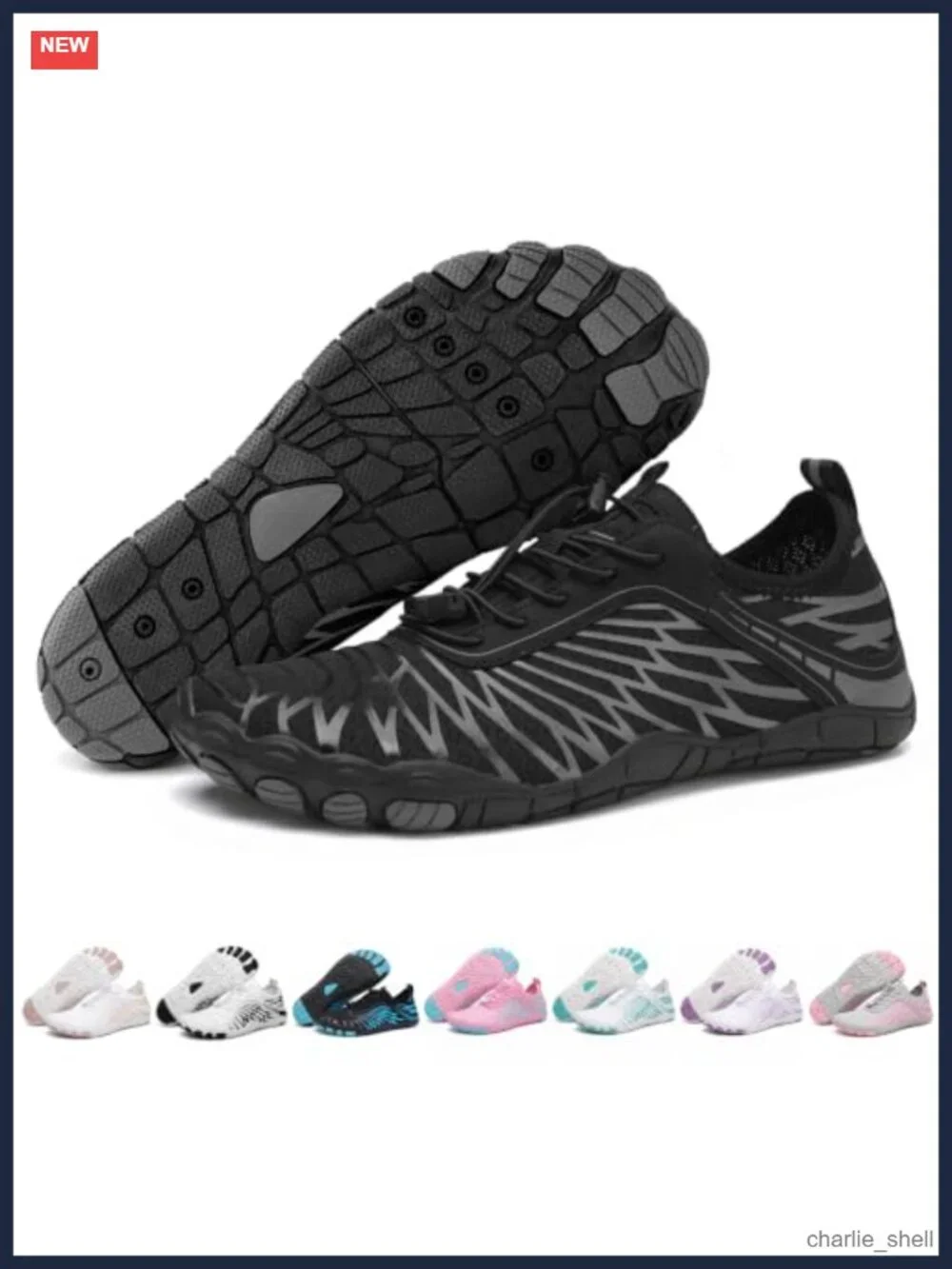 Barefoot Minimalist Water Shoes Wide Toe Box Zero Drop for Hiking Running